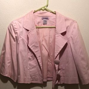KenzieGirl crop jacket Pink